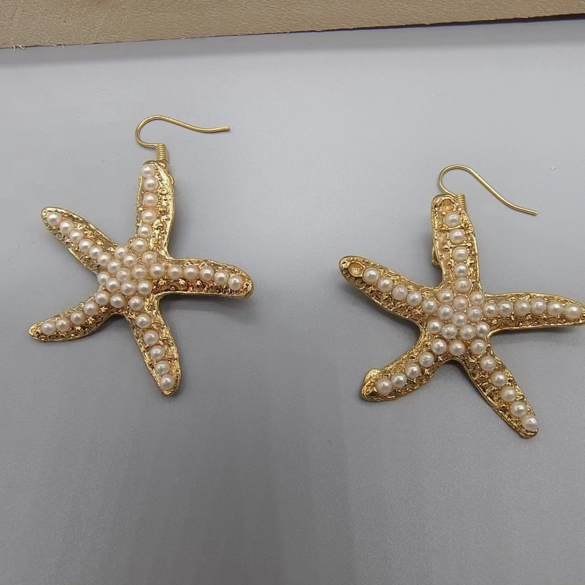 Women's Korean Fashion Simple Gorgeous Starfish Temperament For Elegant Earrings