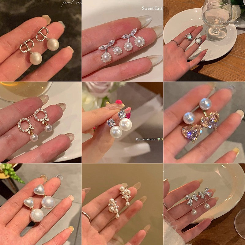 Women's Stall Night Market Fashion Live Ear Rings