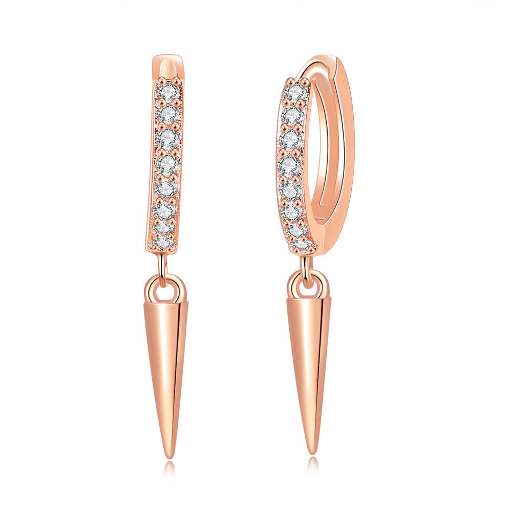 Women's & Men's Popular Zircon Cross Butterfly Star Moon Hip Ear Buckle