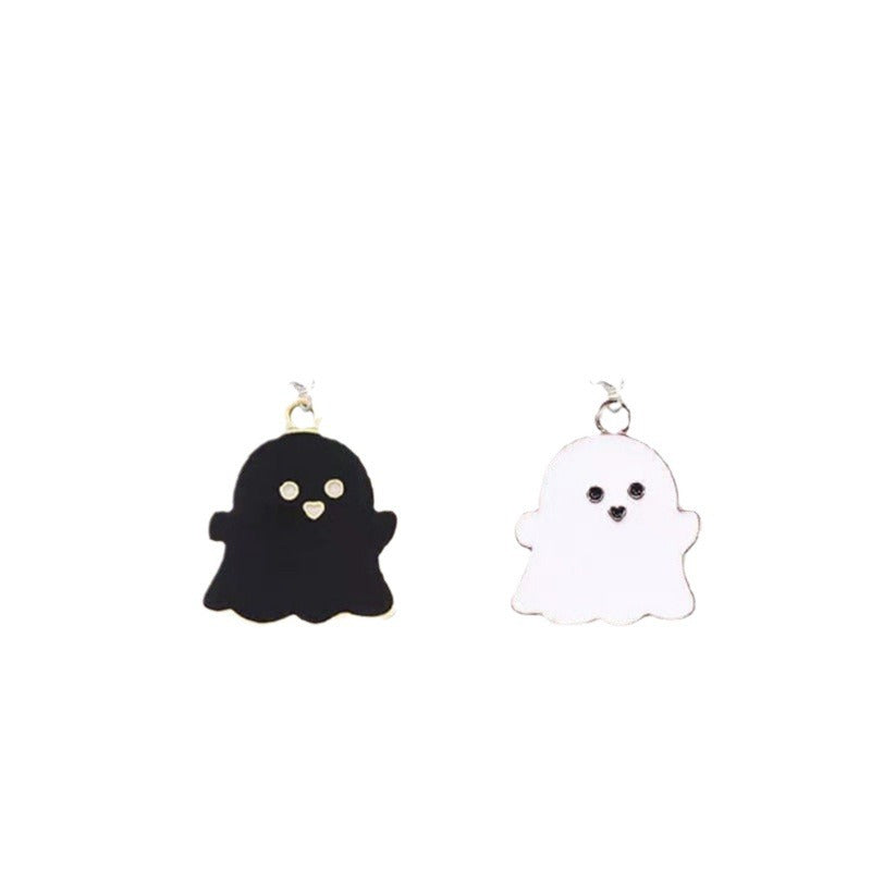 Ghost Black White Personalized Minority Hip Hop Necklace
