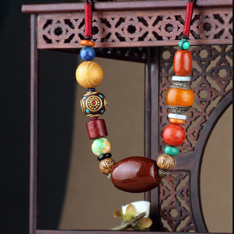 Women's Ethnic Style Characteristic Retro Easy Matching Necklace