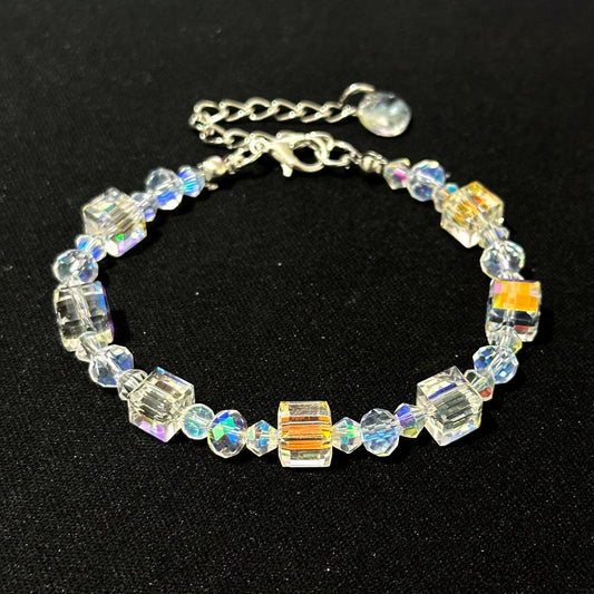 Square Crystal Lucky Stone Fashion Lady Temperament Extremely Bracelets