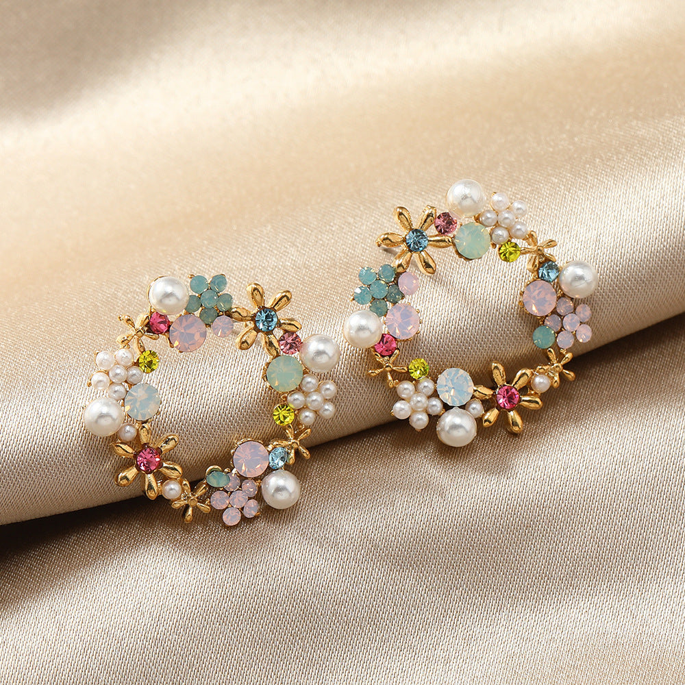 Women's Summer Flower For Niche Design Earrings