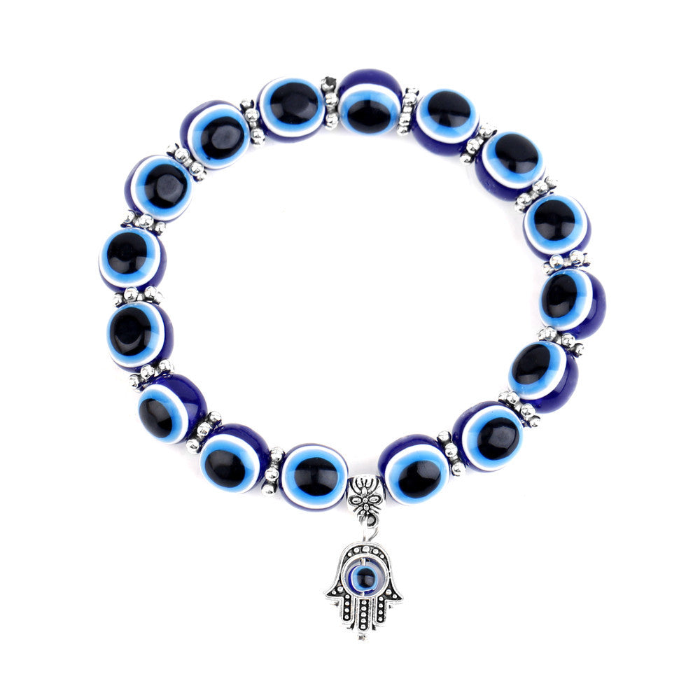 Turkish Blue Eyes Fatima Palm Devil Bracelets