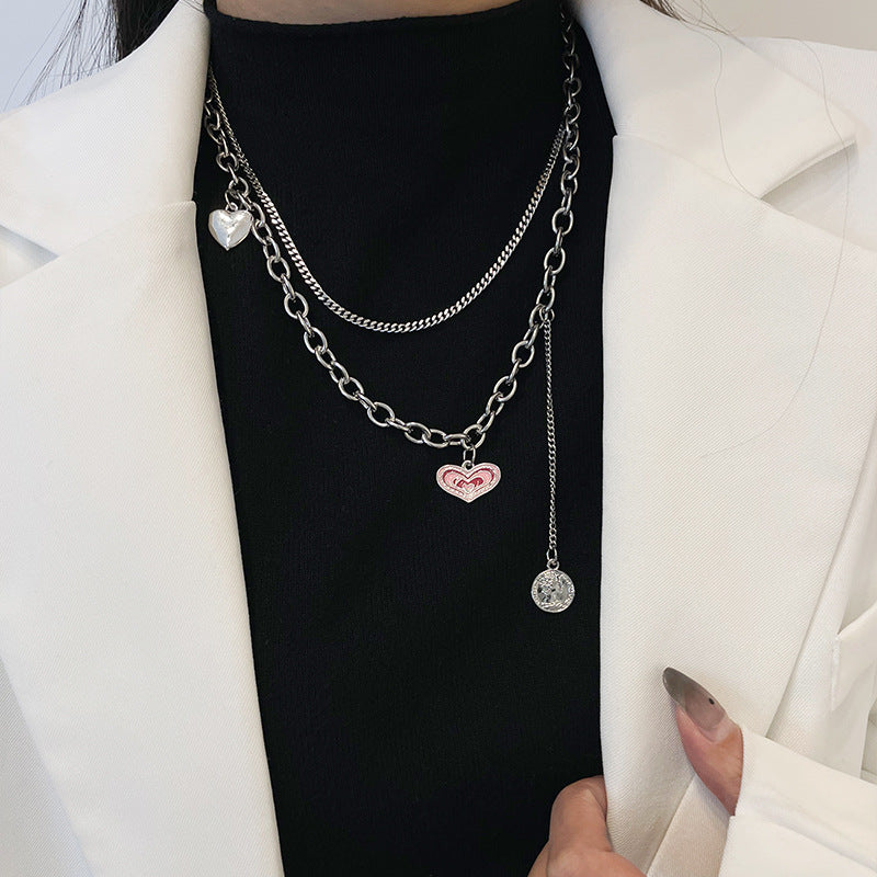 Design Sense Hip Hop Niche Sweater Necklace