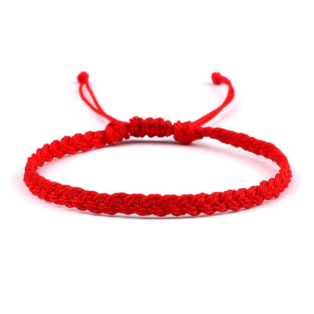 Creative Twist Weave Taiwanese Wax Handmade Hand Unisex Twin Bracelet