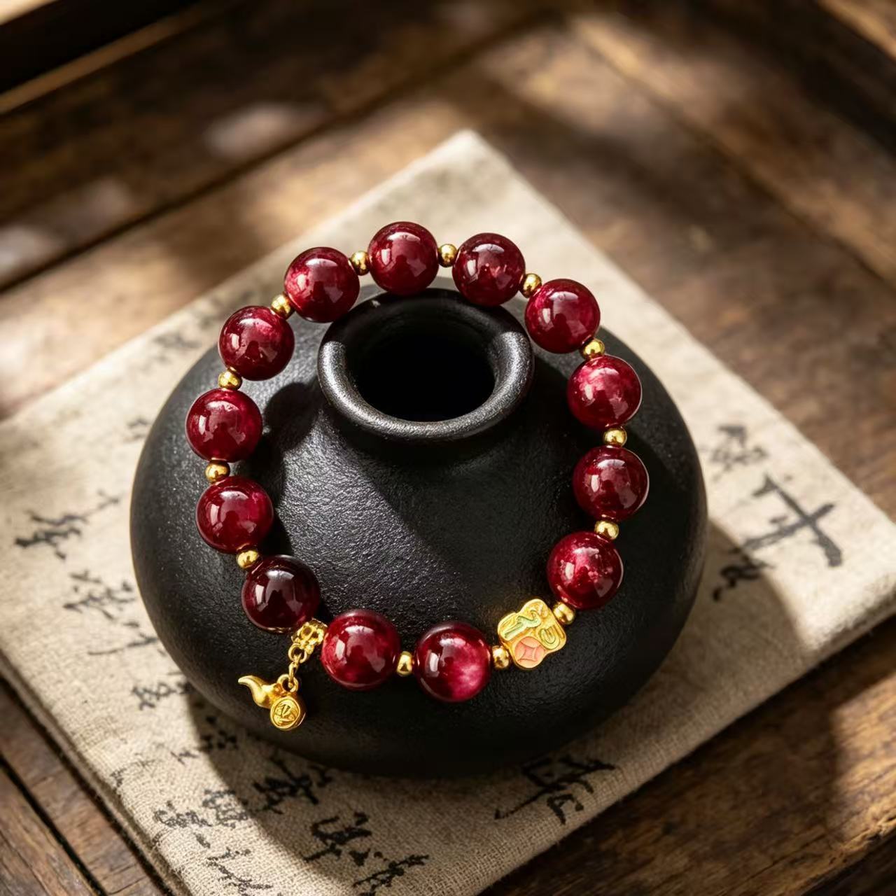 Women's & Men's Live Broadcast Fu Lu Original Fortune To Bracelet