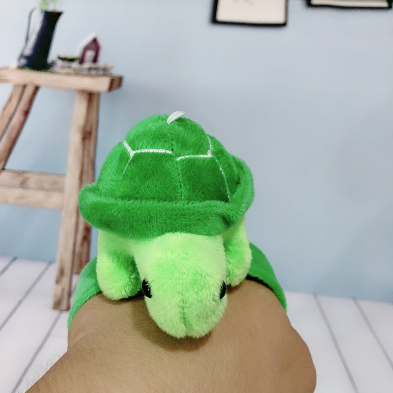 Children's Plush Cartoon Pop Cute Sun Flower Couple Female Dinosaur Slap Bracelet