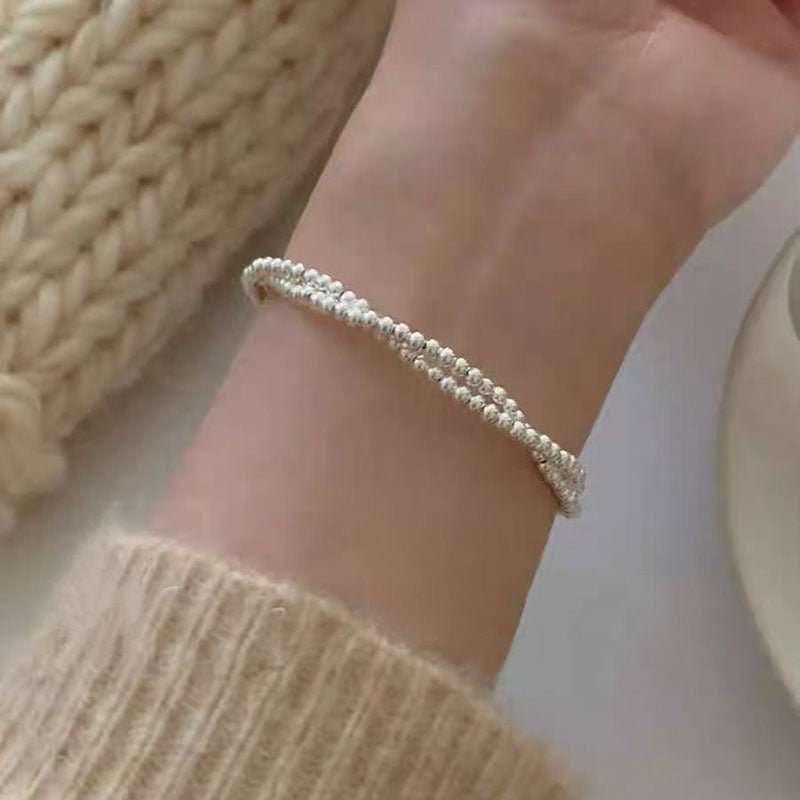 Women's Bow Twin Light Luxury Minority High-grade Exquisite Bracelets