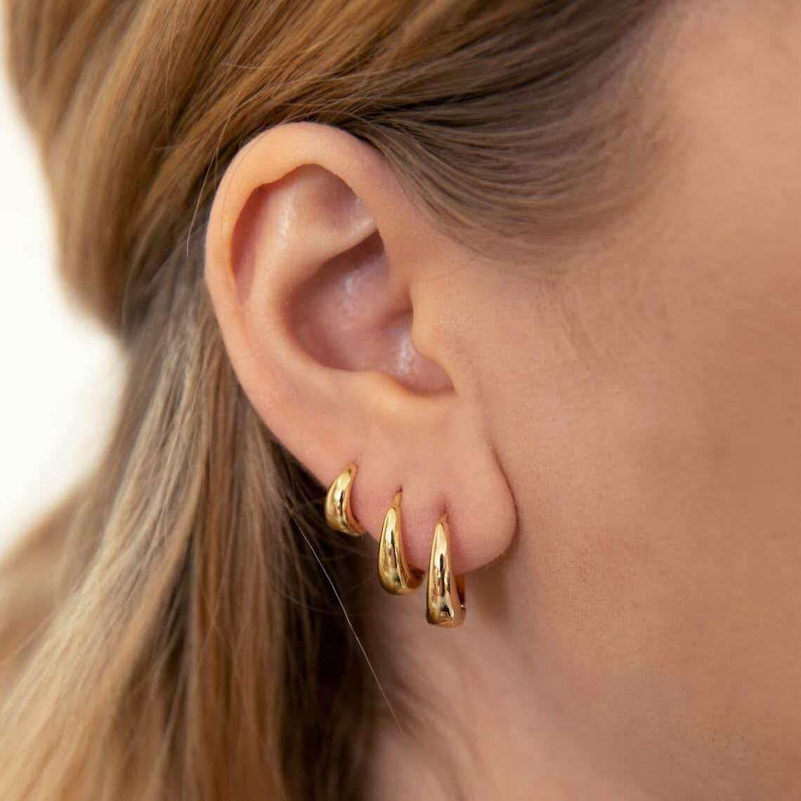Women's & Men's Simple High-grade Niche Alloy Graceful Personality Punk Earrings