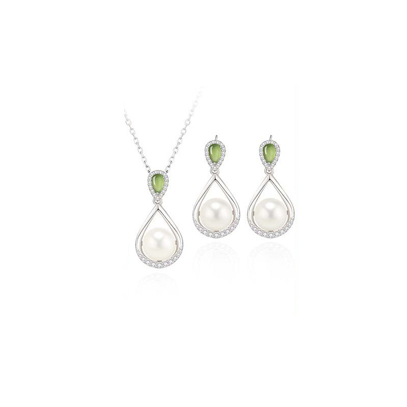 For Light Luxury Water Drop Clavicle Chain Necklace