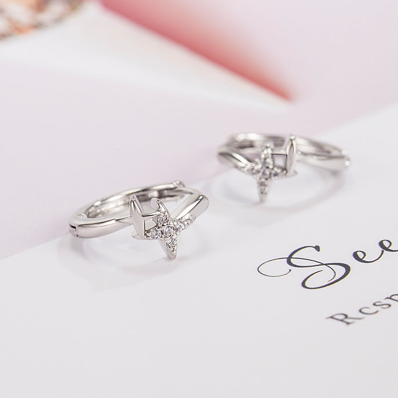 Simple Graceful Design High Sense Niche Ear Buckle