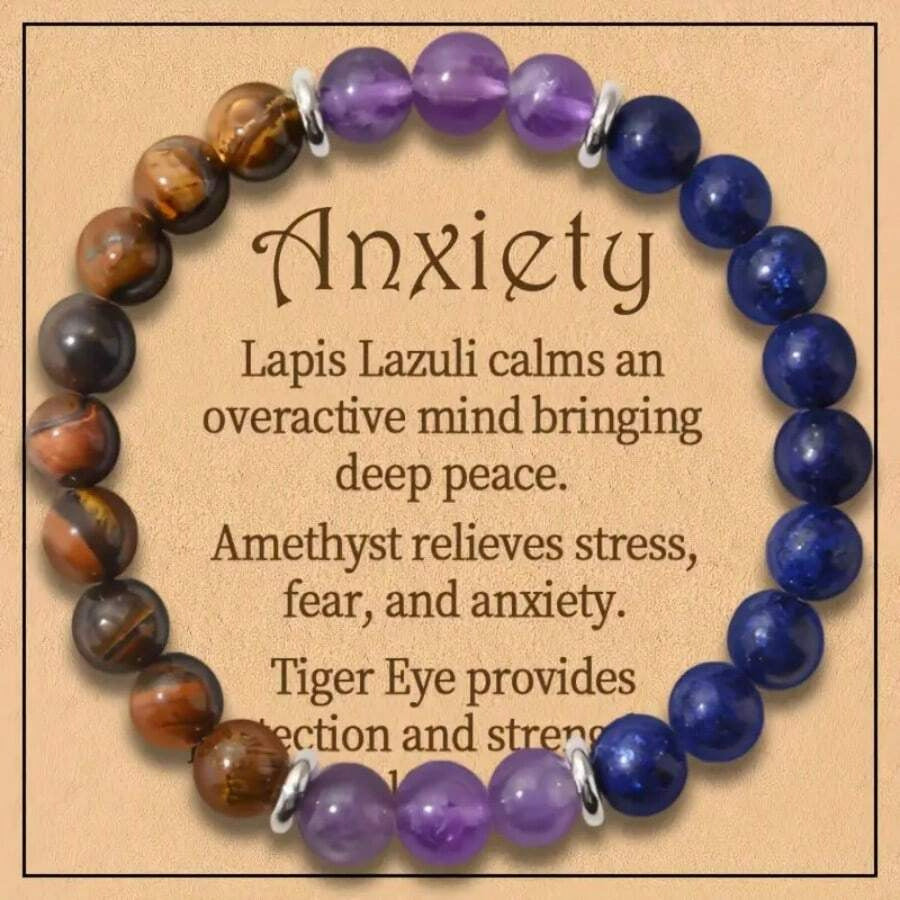 Women's & Men's Protection For Lapis Obsidian Tigereye Amethyst Bracelets