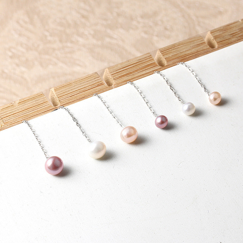 Natural Freshwater Pearl Simple Fashion Compact Ear Line