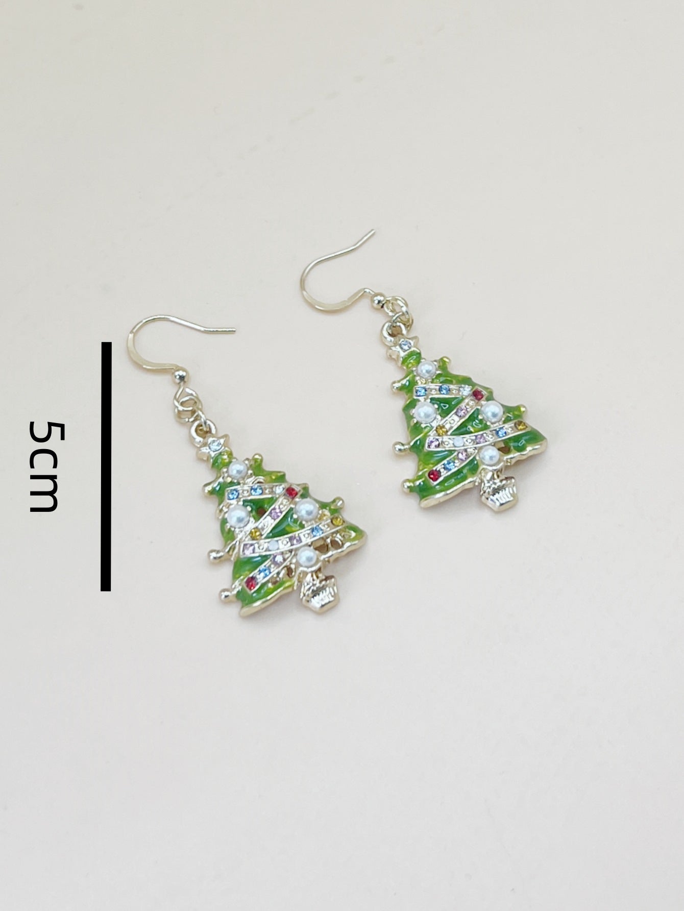 Snowflake Christmas Tree Fashion Trend Holiday Earrings