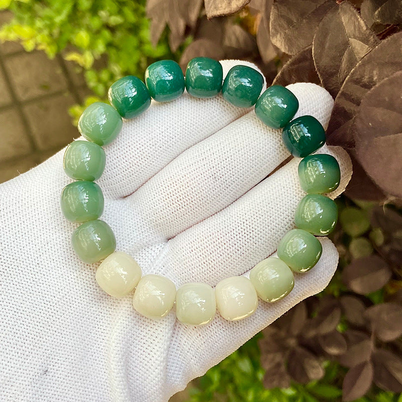 Bodhi Candy Color Single Circle Pliable Temperament High Throw Three Bracelets