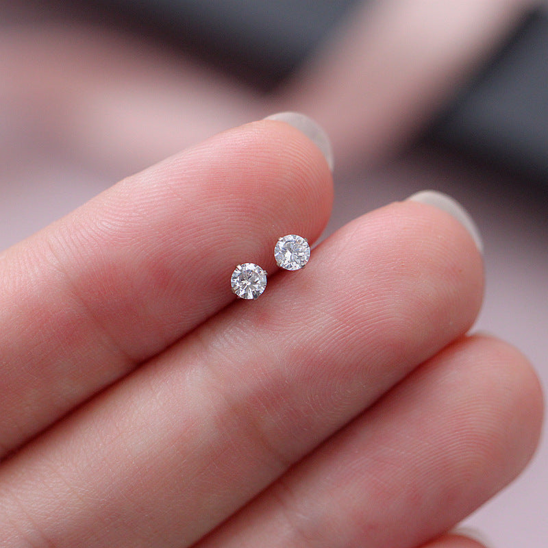 Women's & Men's To Take Off Personality Loose Diamond Earrings