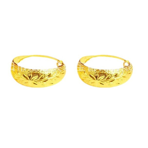 Vintage Dragon Phoenix Fu Tai Ethnic Style Earrings