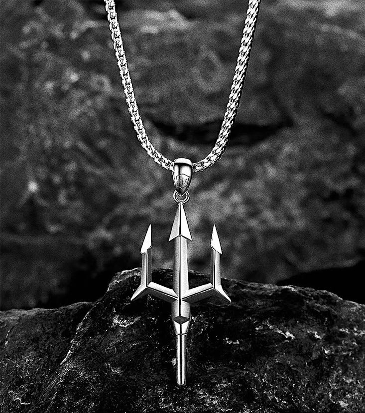 Punk Star Bone Saturn Halo Hipster With Personality Fashion Skull Pendants