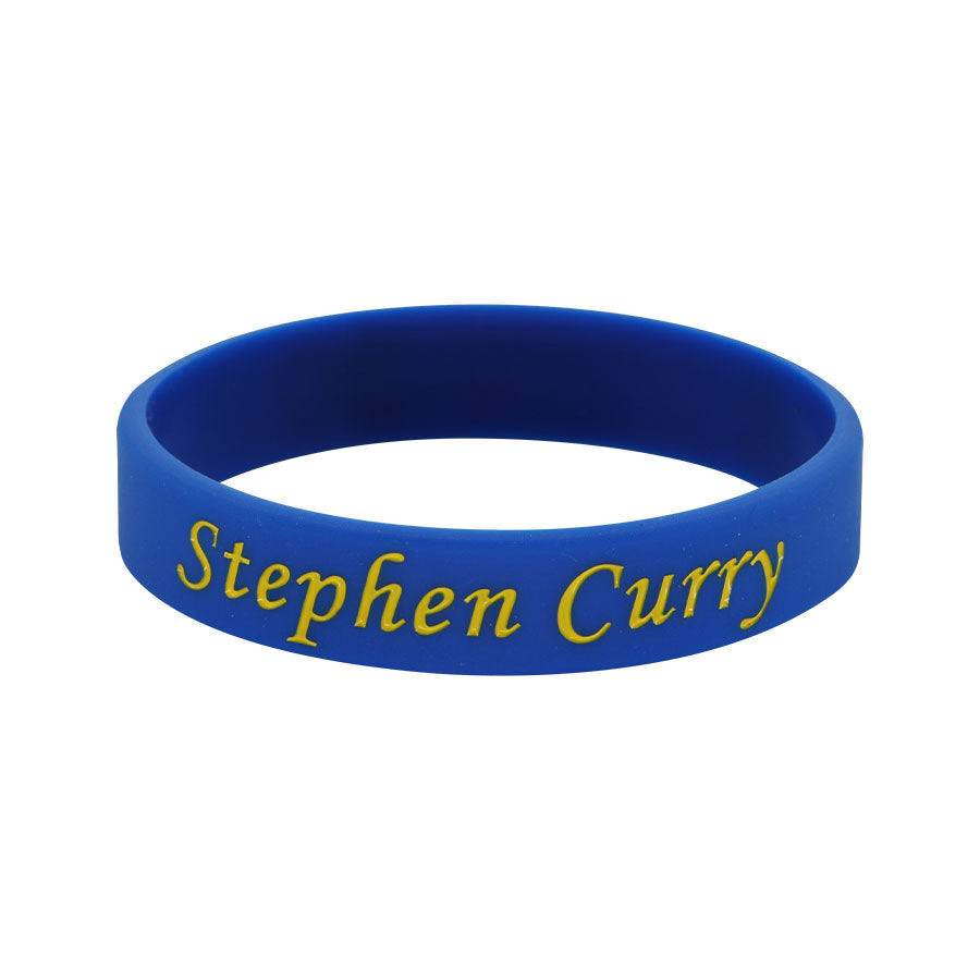 Star Concave Thickened Silicone Kobe James Basketball Bracelet