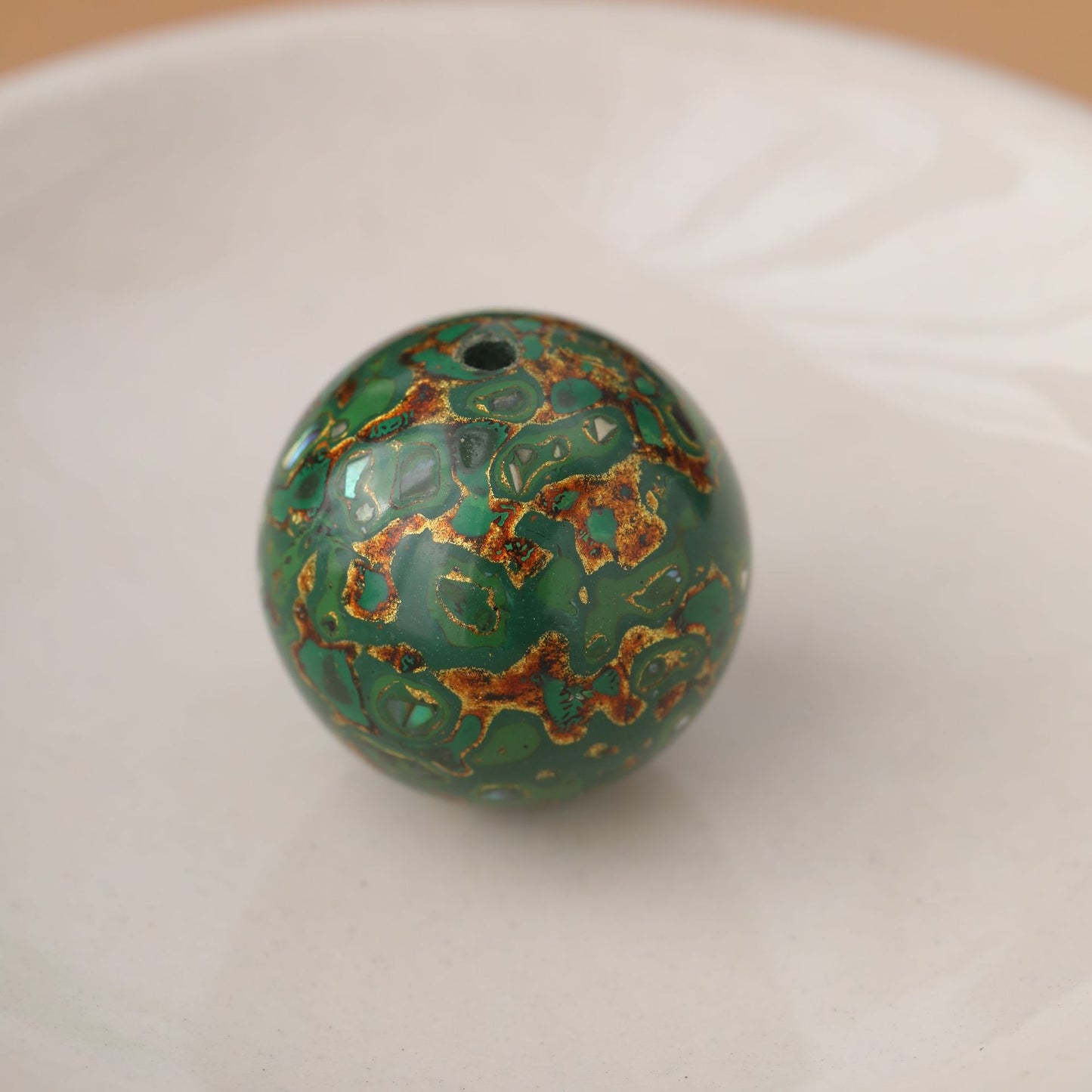 Paint Beads Size Screw Wooden Beaded Scattered Live Broadcast National Bracelets