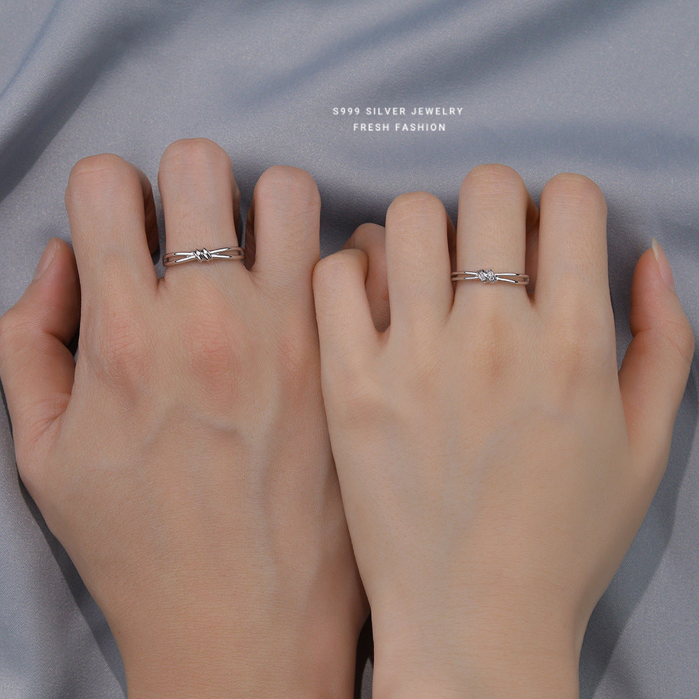 Simple High Sense Design Thousand Valentine's Rings