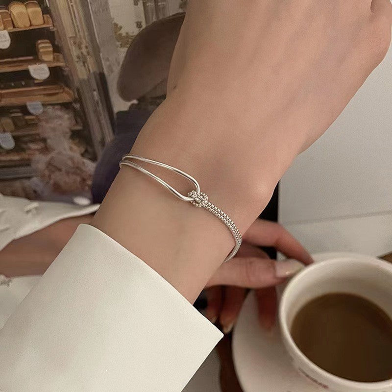 Women's Style Saturn Pearl Affordable Luxury Fashion Niche High Sense Full Bracelets