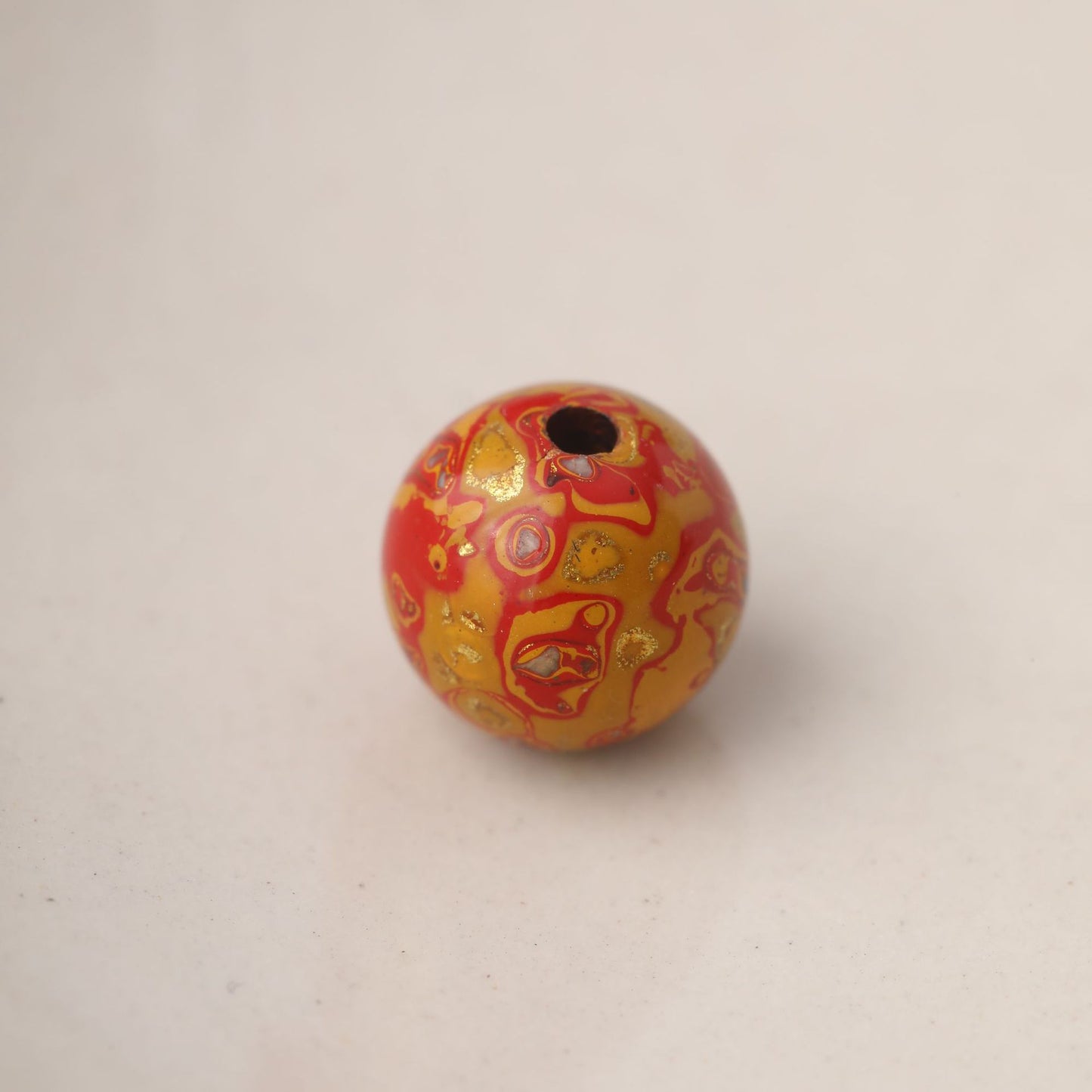 Paint Large Beads Inlaid Screw Scattered Single Bracelet