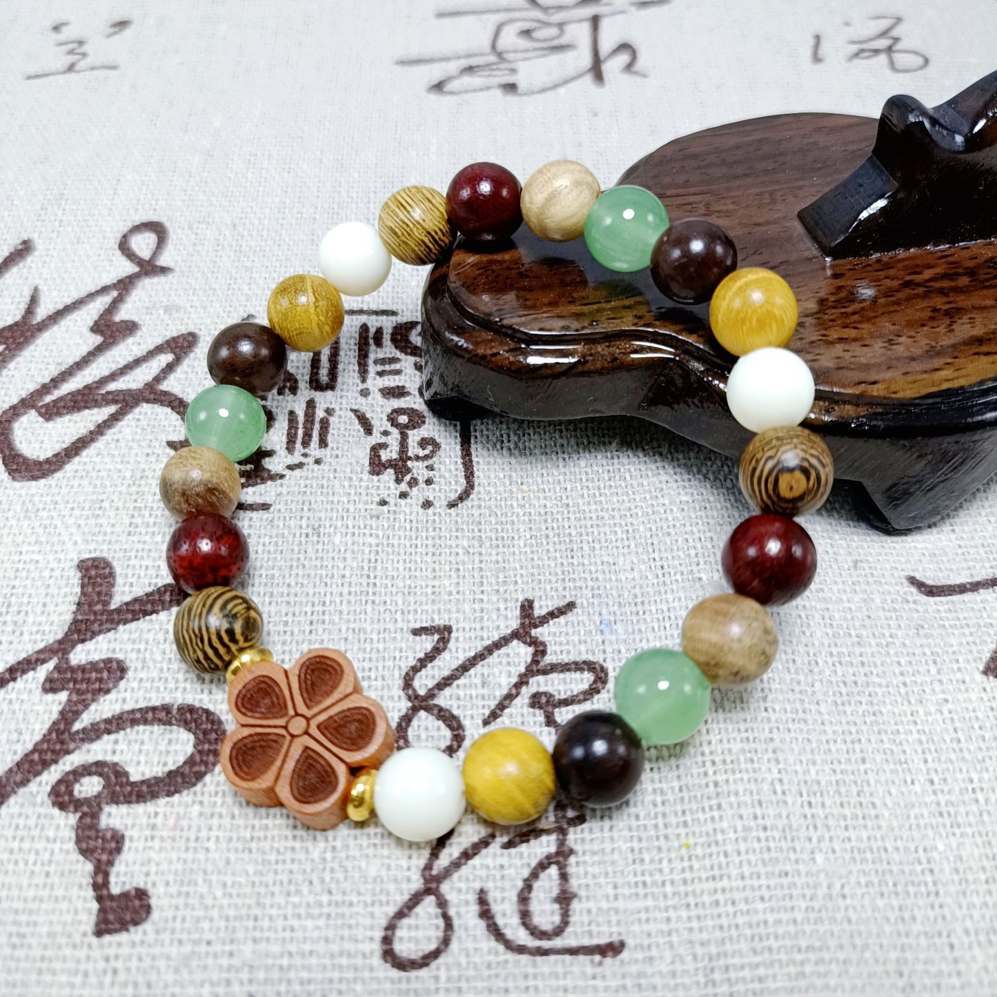 Women's & Men's King Walnut National Bodhi Cultural Artifact Prayer Beads Stall Live Bracelets