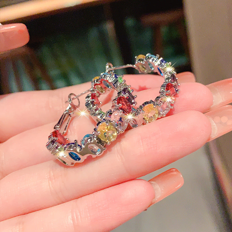 Sier Needle Special Interest High Profile Earrings