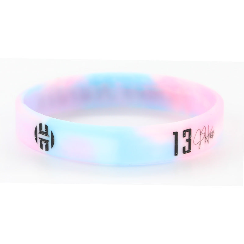 Basketball Silicone Rubber James Curry Harden Durant Bracelet